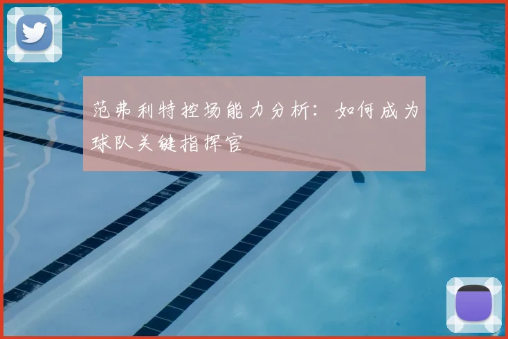 范弗利特控场能力分析：如何成为球队关键指挥官